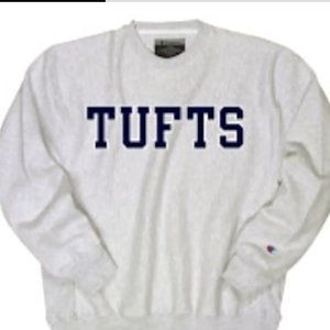 Tufts Champion Reverse Weave Sweatshirt Size XL